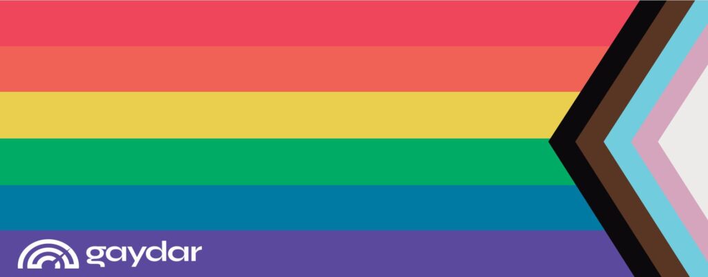 Bandeira do Orgulho LGBTQIAP+ - Gaydar